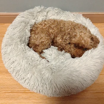 

Round Nest Deep Dog Sleep House Kennel Dog Cat House Pet Mat Autumn Winter Cat Mattress for Small Medium Dogs