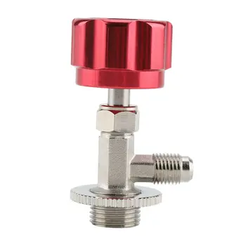 

Refrigerant Car AC opener Accessory Tool Parts Auto Valve Bottle Red Engine