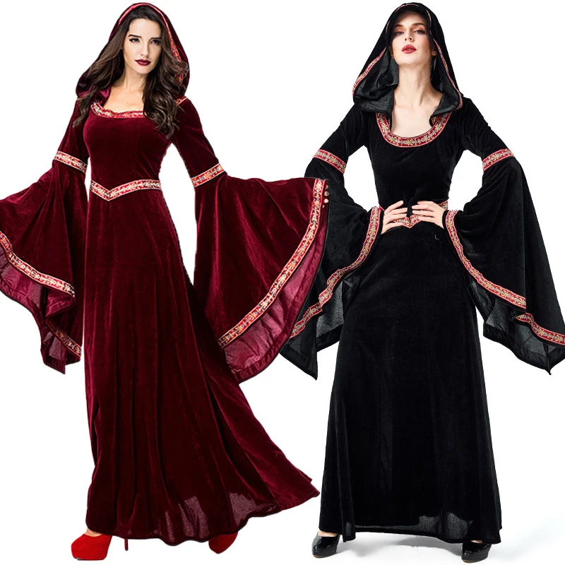 Womens Princess Halloween Costumes 2022 Halloween Costumes Medieval Dress 2022 New Cosplay For Women Palace Carnival Party Disguise Princess Female Robe Plus Size Noble Aliexpress