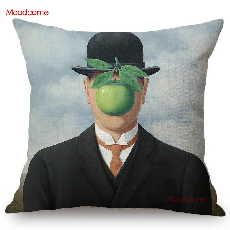 belgien-k-nstler-rene-magritte-surrealismus-lgem-lde-gr-n-apple-sohn