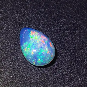 

L222 White Opal Natural 6.19ct Pear Cut White Opal Gemstones Loose Stones for Jewelry Making for Necklace Making