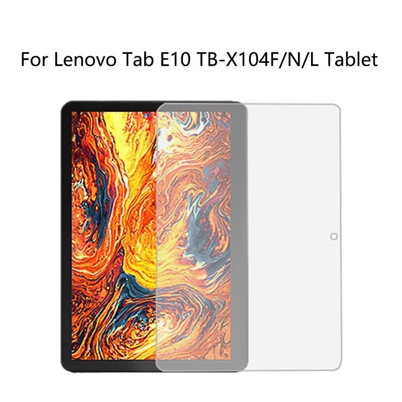 9H защитная пленка из закаленного стекла для lenovo Tab E10 M10 P10 TB-X605F/M/L X505F X704F/M/L X104F/N/L 10," планшетный ПК - Цвет: For Tab E10