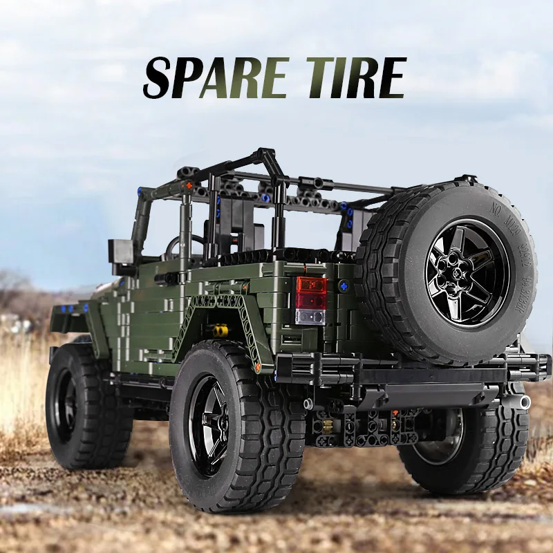 Набор кубиков для мальчиков с дистанционным управлением Lepinblock Technic Adventurer