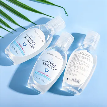 

YOUNG VISION 50ml Portable Antibacterial Gel Hand Sanitizer Disposable Disinfectant Gel Bacteriostatic Hand Sanitizer Wash-Free