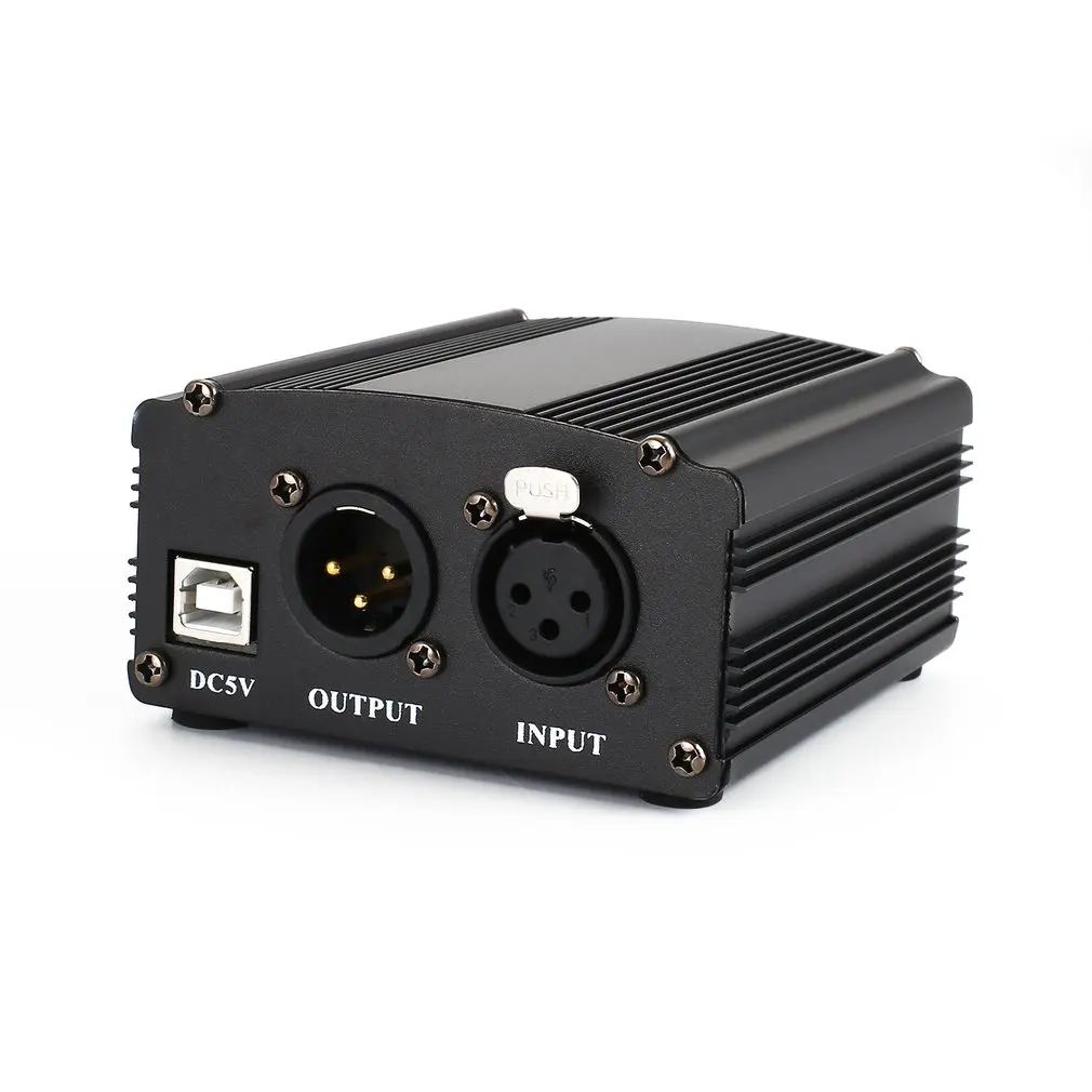 1-канальный 48 V USB Phantom Мощность 5 футов USB кабель XLR Сделано в Китае 3Pin микрофонный кабель для любого конденсаторный микрофон