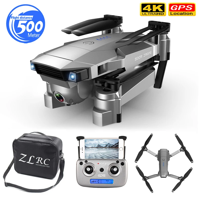 Hot sale Drone 4K HD Dual Camera GPS Smart Follow Wide-Angle Anti-shake 5G WIFI FPV RC Quadcopter F - 4000197782212