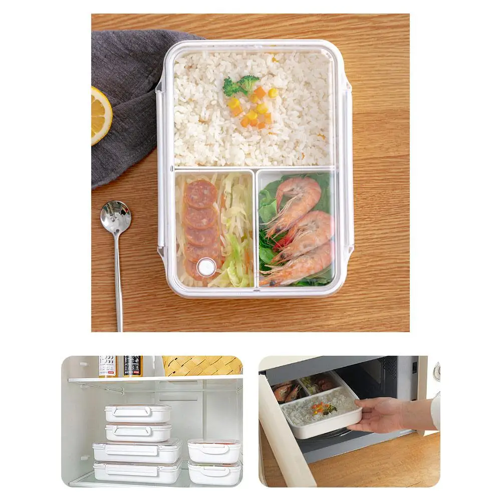 Bento Box контейнеры для детей портативный PP пластиковый пищевой контейнер здоровые Ланч-боксы отдельные фруктовые коробки столовая посуда для студентов