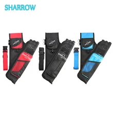 

3 Tubes Quiver Archery Arrow Bag Adjustable Belt Back Strap Arrow Quiver for Recurve Compound Bow Hunting Shooting Accessories