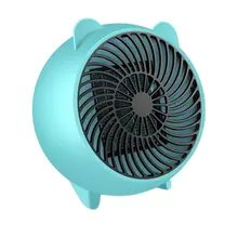 Space Heater Fan Heater Mini Space Heater Portable Electric Heaters Fan with PTC Ceramic Heating Element for Office Home 280x95mm 2500w 220v electric heaters insulated ptc ceramic air heater heating element ac dc 220v apparatus temperature high
