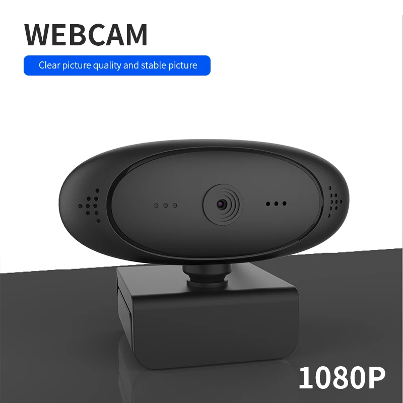 

PC Laptop Auto Focus Webcam 1080P HD USB Camera Built-in Noise Cancel Microphone Web Camera For Video Call Live Stream