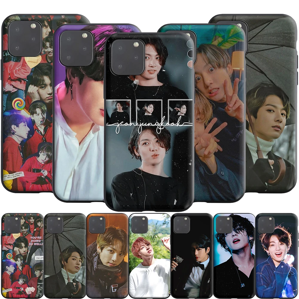 Силиконовый чехол Jungkook Jeon Jung kook для Apple iPhone 13 12 Mini 11 Pro XS X XR Max 8 7 6S 6 Plus SE 5S | Мобильные