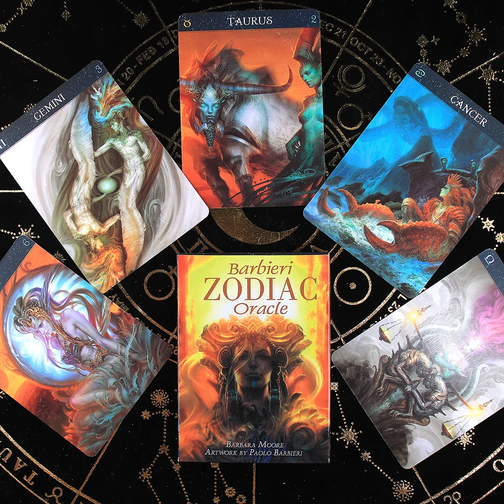 Zodiac Oracle Tarot Oracle Healing Set Cards Card Games