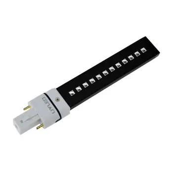 

1PCS 365nm+405nm Double Light Source UV LED Lamp Tube Light Bulb 9W Electronic Inductive Curing Lamp Replacement Double Light So