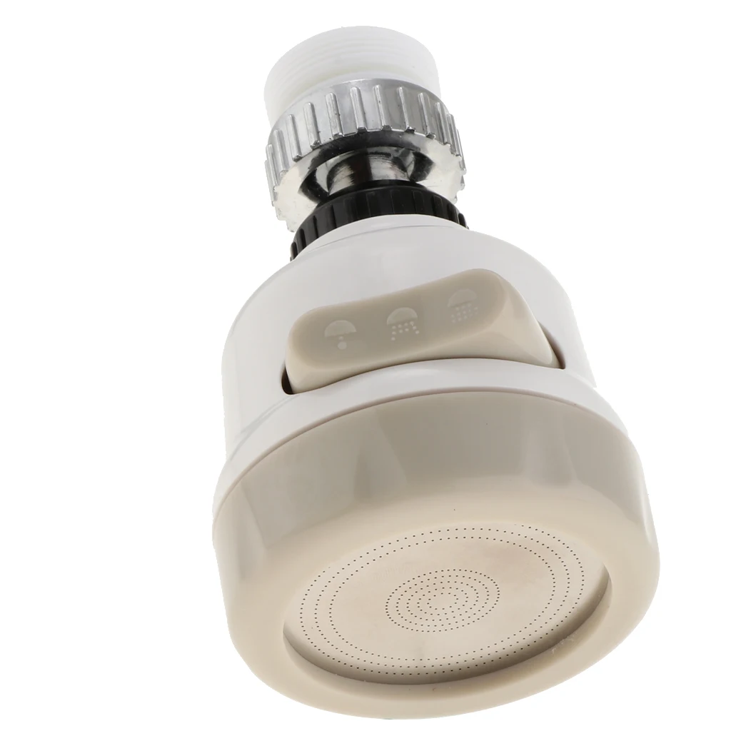 Adjustable Water Saving Aerator Head Rotate Faucet Nozzle Filter Adapter Water Saving Bubbler Connector Diffuser Sprayer