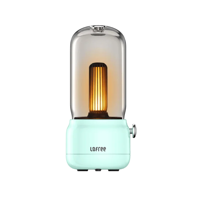 Xiaomi Mijia Lofree CANDLY Ретро светильник usb зарядка/зарядная подставка Регулируемая яркость 1800k светодиодный светильник свеча - Цвет: Зеленый