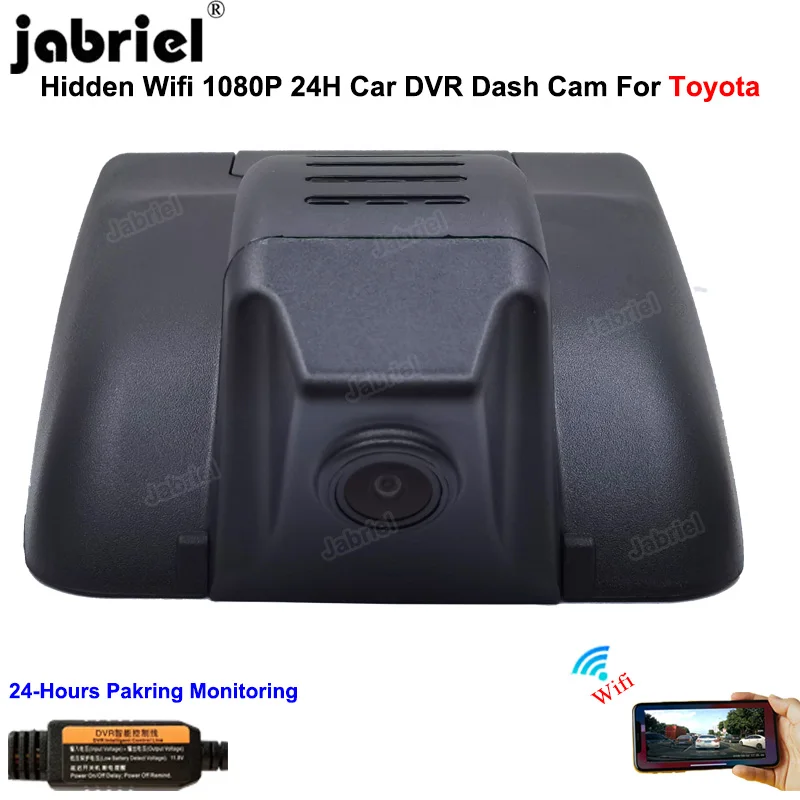 WIFI Dash Cam Car DVR Cameras 1080P 24H for Toyota Corolla Highlander Camry Avalon Rav4 Chr 2017 2018 2019 2020 2021 | Автомобили и