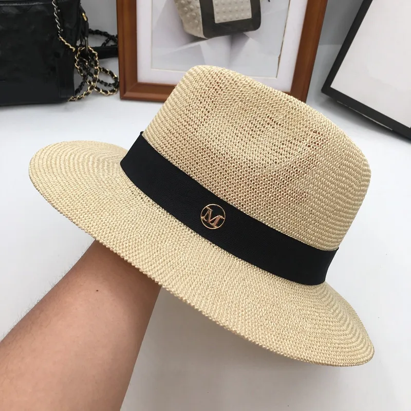 Европа и Соединенные Штаты Новая летняя соломенная шляпа затенение