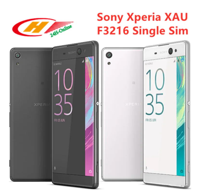 Сотовый телефон sony Xperia XA Ultra Dual F3216 с одной sim-картой, разблокированный LTE с двумя sim-картами, Восьмиядерный ОЗУ, 3 Гб ПЗУ, 16 ГБ, 6,0 дюймов, NFC