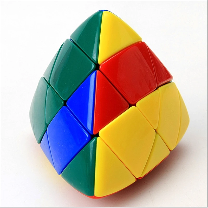 

Shengshou 3x3x3 Mastermorphix Speed Cube 3x3 Rice Dumpling Magic Puzzle Cube shengshou 3x3 pyramid-shaped cubo Magico