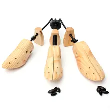 1Pcs Durable Shoe Tree Wood Shoes Stretcher, Wooden Adjustable Man Women Flats Pumps Boot Shaper Rack Expander Trees Size S/M/L