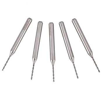 

5x 0.8mm Mini carbide PCB drill bit