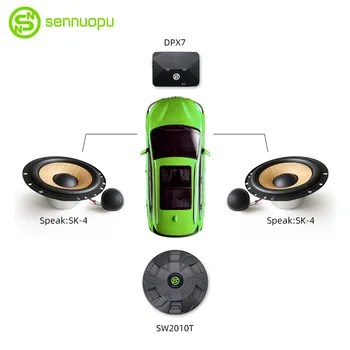 

Sennuopu Super sound effect four door loudspeaker + DSP power amplifier + Spare tire subwoofer