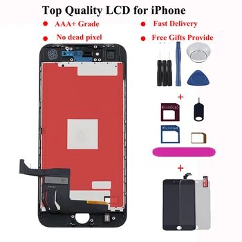 

OEM screen for iPhone 8 8G lcd display Assembly Touch Screen Digitizer set high Pixel for Mobile Phone parts IPS LCD free tools