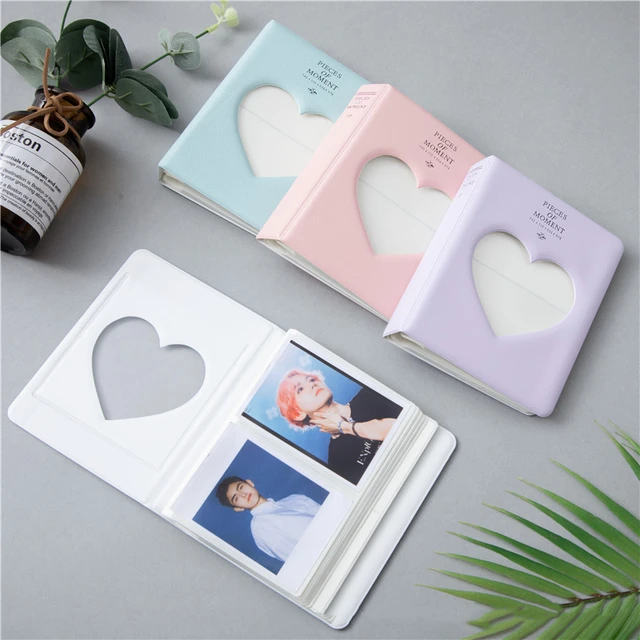 Album photo pour cartes, 80 pocommuniste, porte-carte photo, mini carte  photo, livre de renforcement, album de cartes Kpop - AliExpress