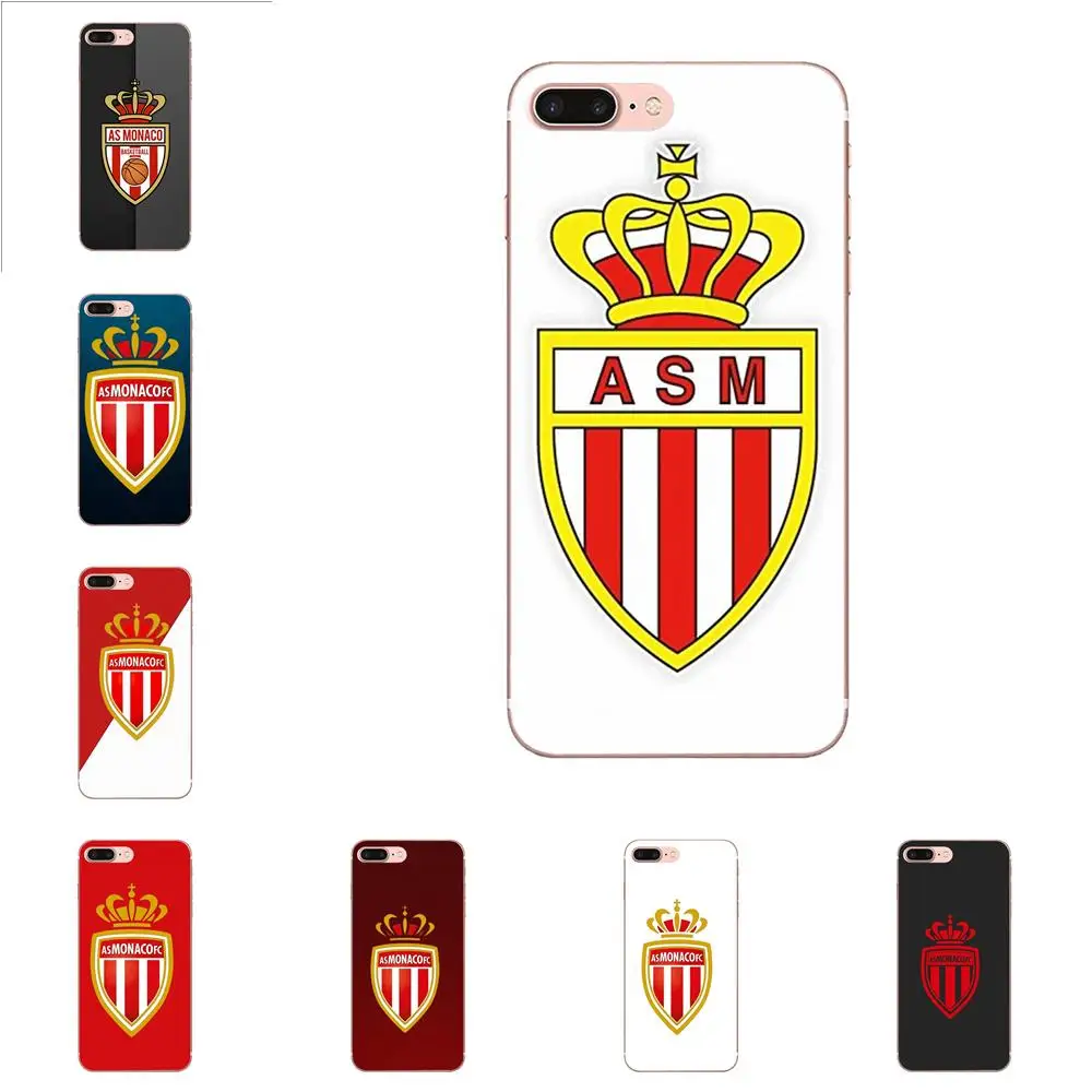 

For Apple iPhone 4 4S 5 5C 5S SE 6 6S 7 8 Plus X XS Max XR Cases As Monaco Club Fc Logo