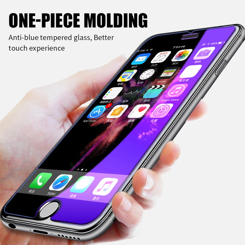 9H твердость анти-синий луч Закаленное стекло протектор экрана телефона iPhone 11 11Pro