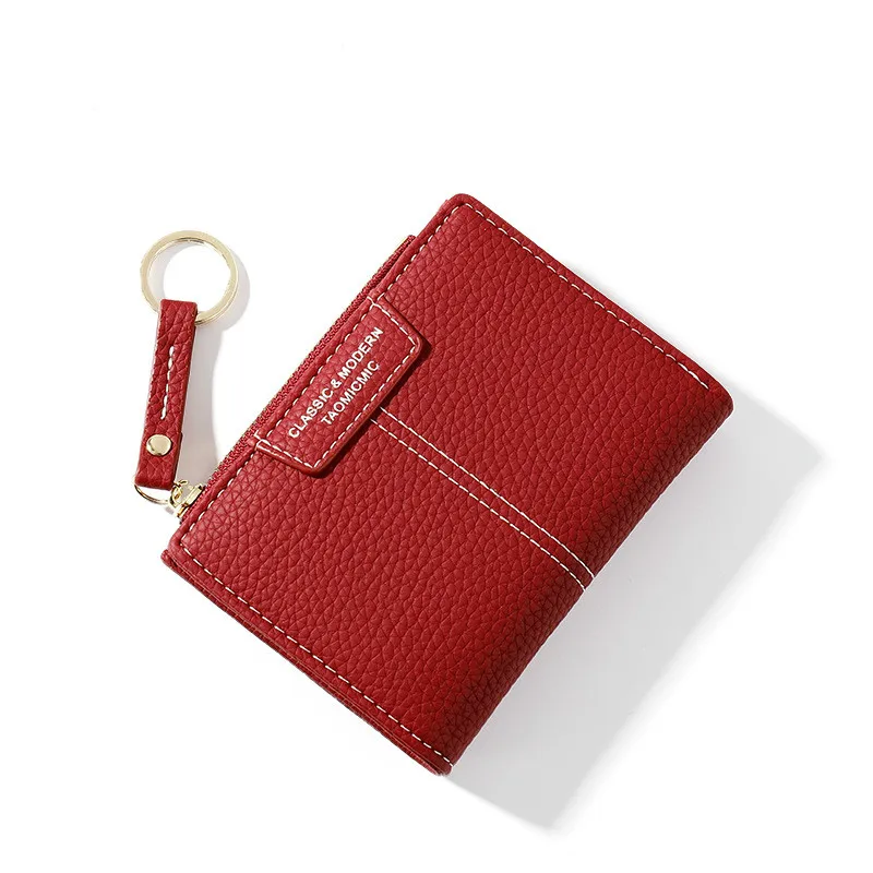 

Fashion Mini Women Wallet Short PU Leather Purse Female Small Wallets Coin Card Holder Zipper Purse ID Card Holder for Girl