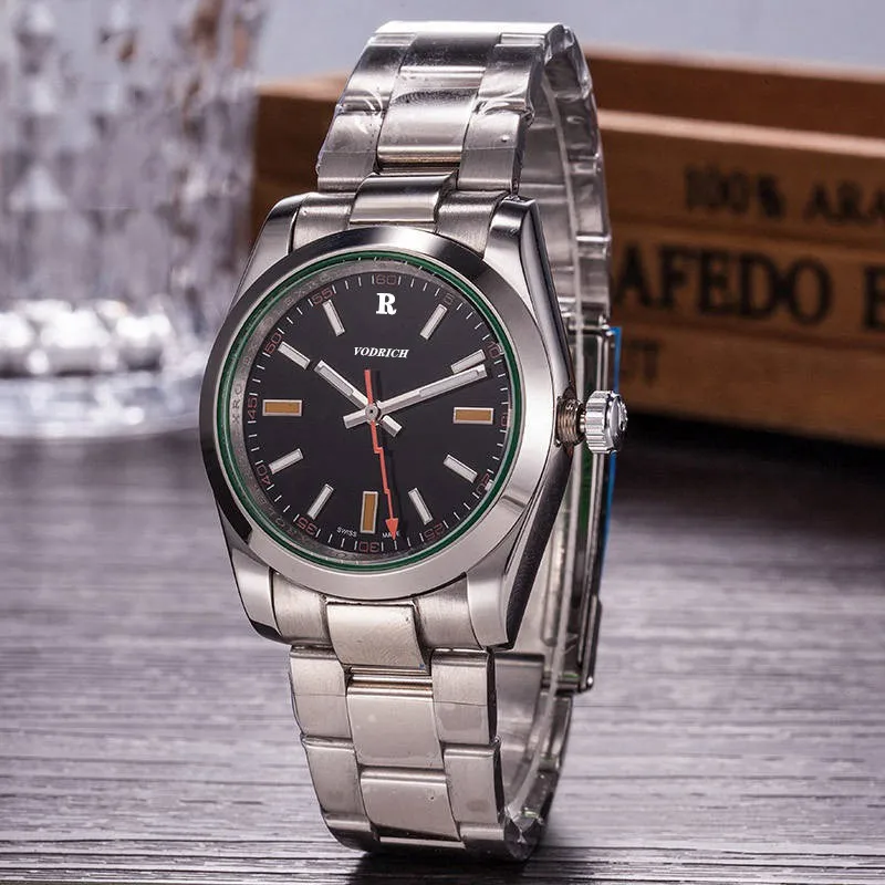 VODRICH часы класса aaa, Международный Лидирующий бренд, английский импортный механический механизм, мужские часы из бутика - Цвет: 1