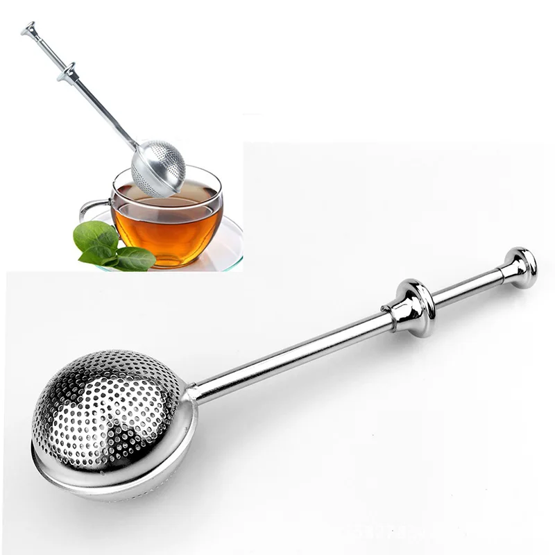 

Mesh Tea Strainer Stainless Steel Tea Infuser Reusable Tea Strainer Ball Shape Infuser Filter Green Tea Bag Tea Tool Accessories