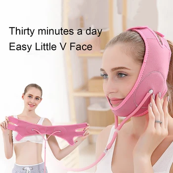 

Physical Face Lift Slimming Belt Air Compression V Face Chin Cheek Lift Up Mask Band Anti Wrinkle Lifting Firming Neck Shaper