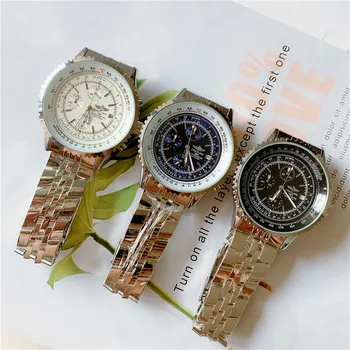 

2020 Breitling Luxury Brand Mechanical Wristwatch Mens Watches Quartz Watch with Stainless Steel Strap relojes hombre automatic