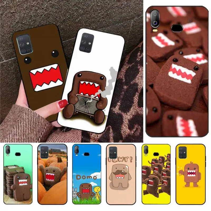 HPCHCJHM простой Domo Kun черный ТПУ мягкий резиновый чехол для телефона Samsung A10 A20 A30 A40 A50