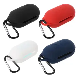 

100pcs Clamshell Opening Anti-shock Flexible Silicone Full Protective Cover Case for Samsung Galaxy Buds Bluetooth Earphone