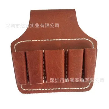 

Industry Cowhide Tool Bags Garden Scissors Leather Case Leather Tool Bag Logo Pattern