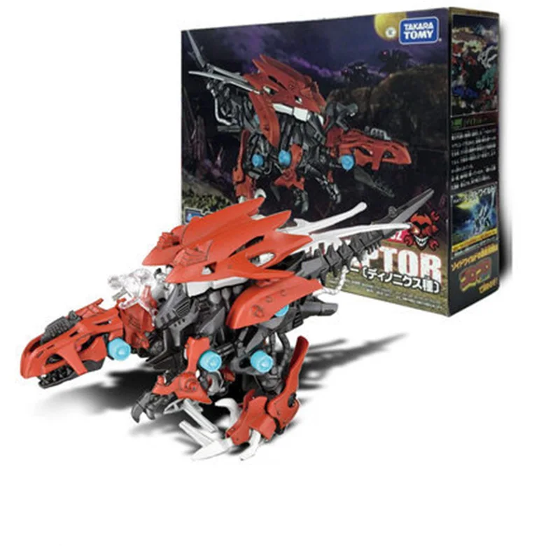 TAKARA TOMY экшн-фигурка Zoids sos Механический Зверь сотый зверь длинный Лев смерти тираннозавр электрическая сборочная игрушка для детей - Цвет: 7