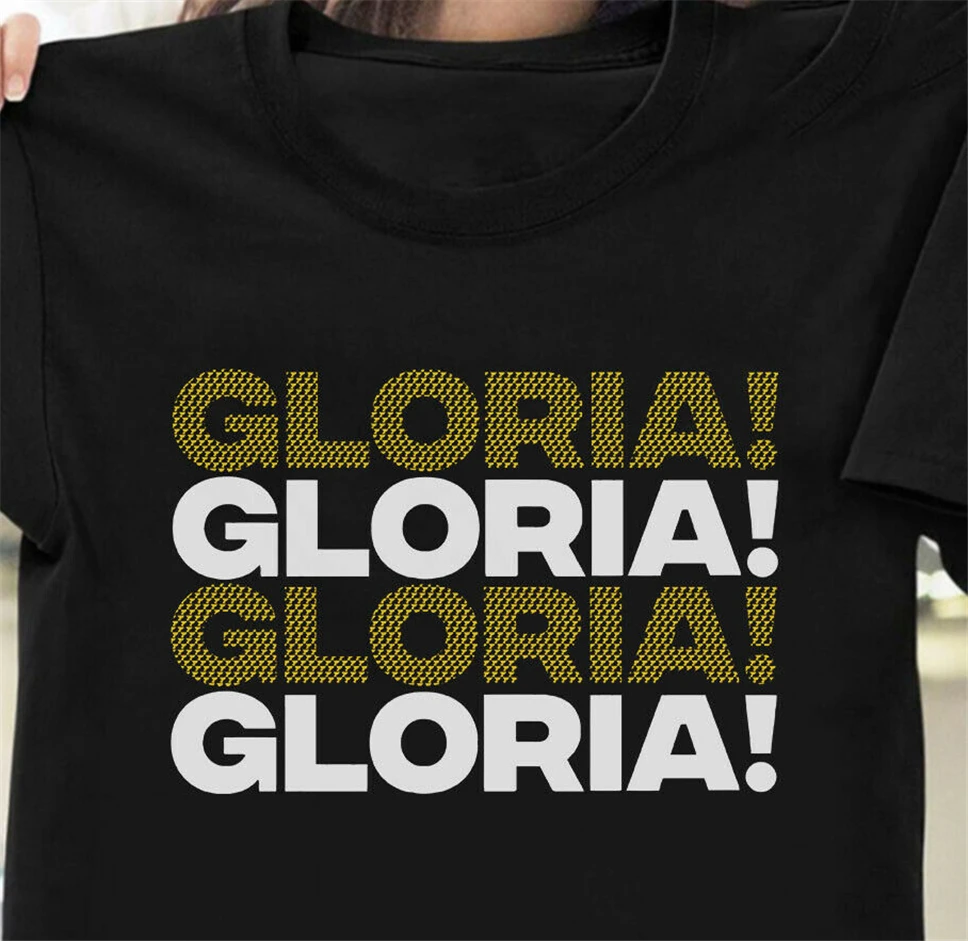 Футболка Gloria черного цвета размеры S-3Xl Спортивная футболка | Мужская одежда