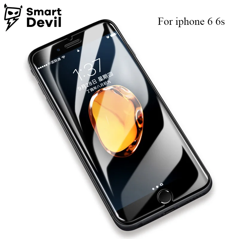 For iphone 6 6s Защита экрана SmartDevil 0,33 мм для apple iphone 6, 6s, 7, 8 Plus, закаленное стекло 2.5D, 9 H, защитный анти-синий светильник, премиум-пленка - Цвет: For iphone 6 6s