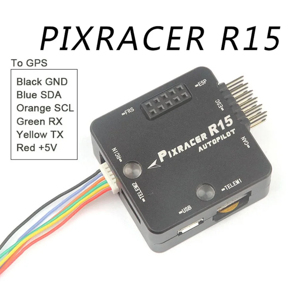 Upgarde Pixracer R15 автопилот Xracer Mini PX4 Полетный контроллер плата для радиоуправляемого квадрокоптера модель самолета Дрон аксессуары Запчасти