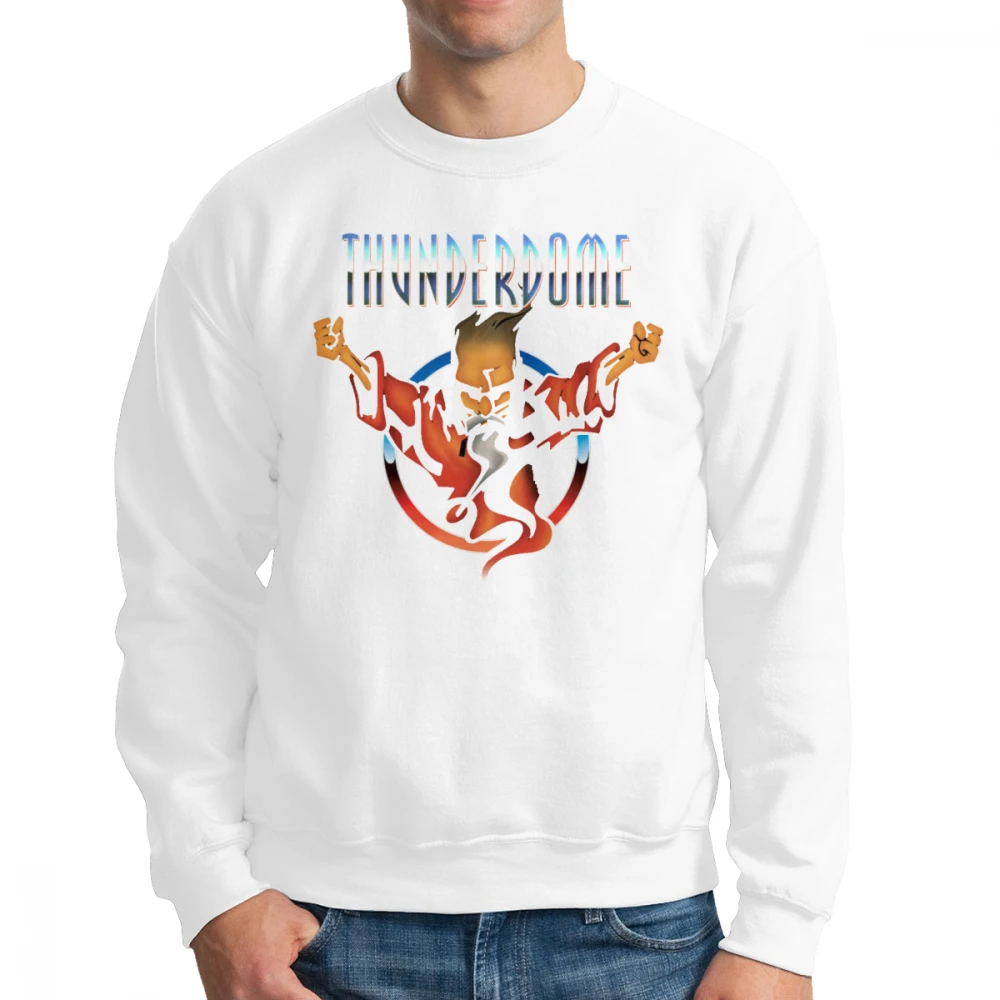 Thunderdome винтажные мужские толстовки с длинным рукавом бойфренд органический хлопковый пуловер Мужской