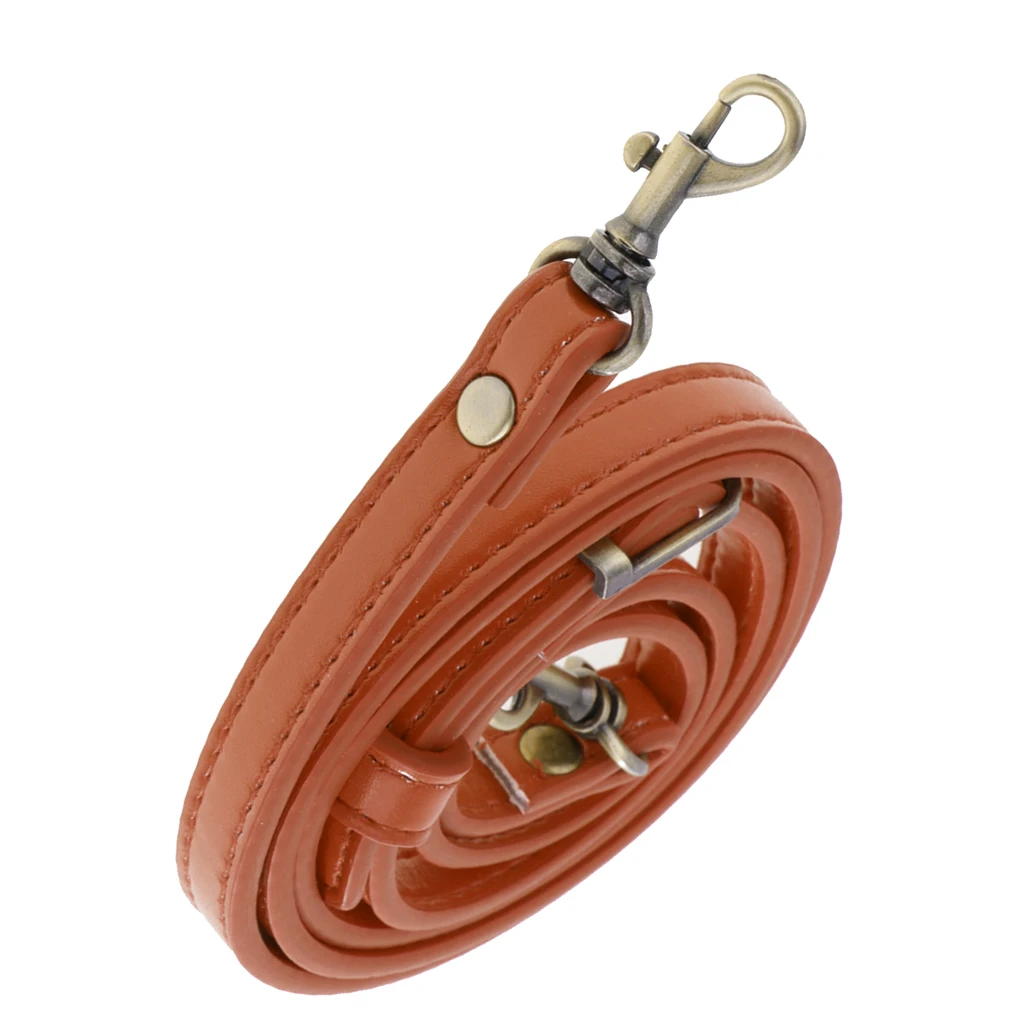 123cm Quality Leather Shoulder Bag Strap Fashion Accessories DIY Cross Body Adjustable Belt New Brown Replacement | Дом и сад