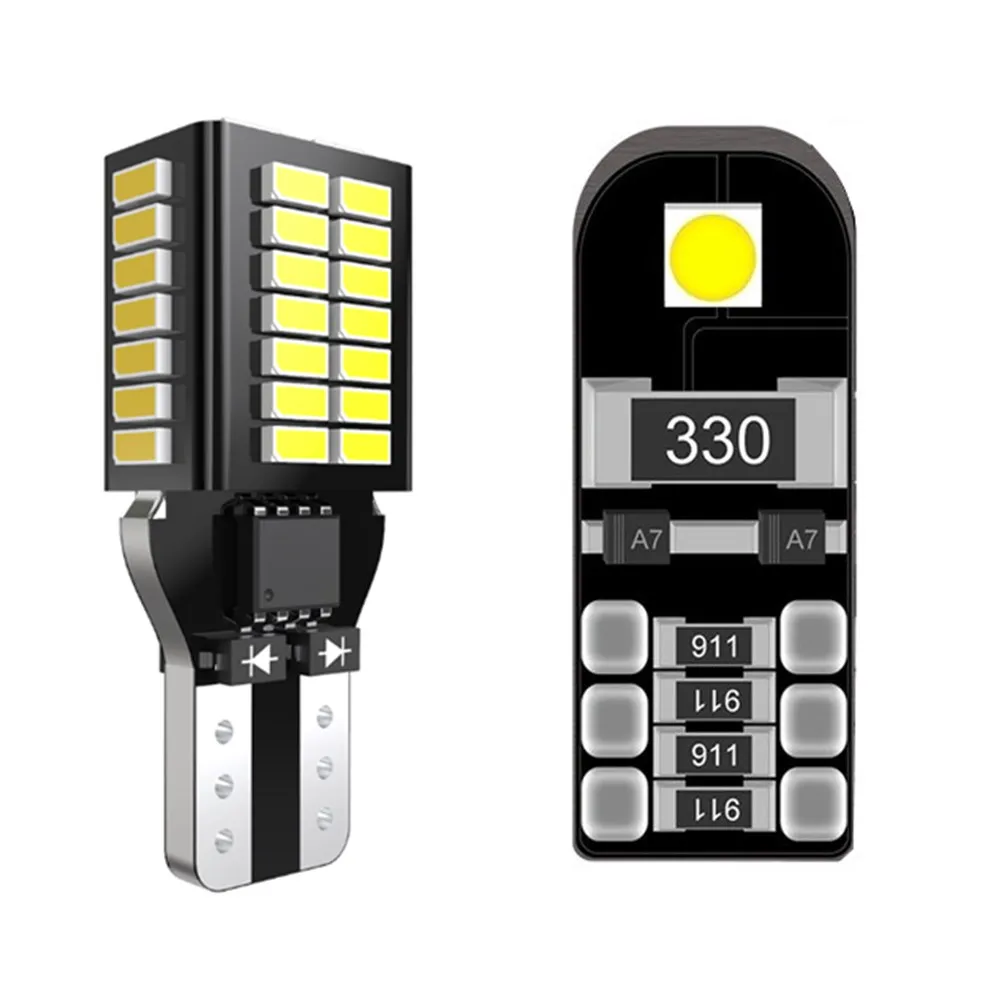 

2x Signal Lamp W16W LED T15 921 912 Bulb Super Bright T10 W5W LED 192 168 T15 Led Canbus Auto Backup Reserve Lights Tail Lamp