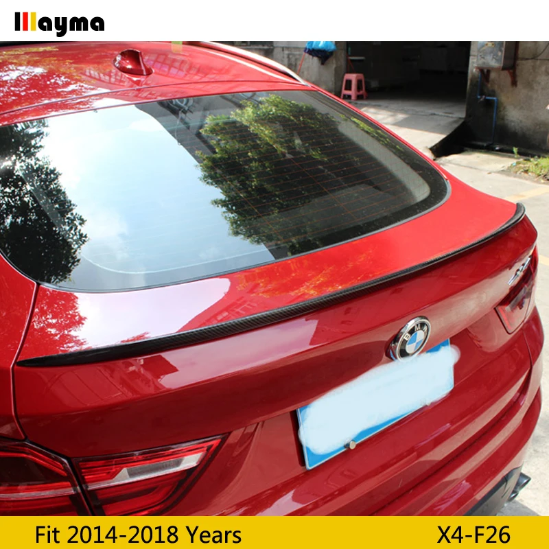 Задний спойлер для багажника из углеродного волокна M style BMW X4 xDrive 20i 28i 35i M40i 2014 2018
