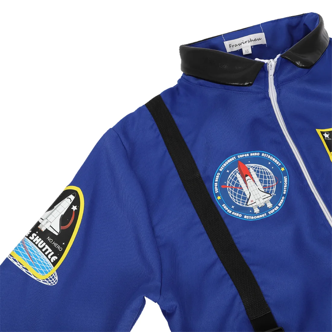 Astronaut Costume Space Suit for Adult Role Play Cosplay Costumes Zipper Costume Flight Jumpsuit Plus Size Uniform