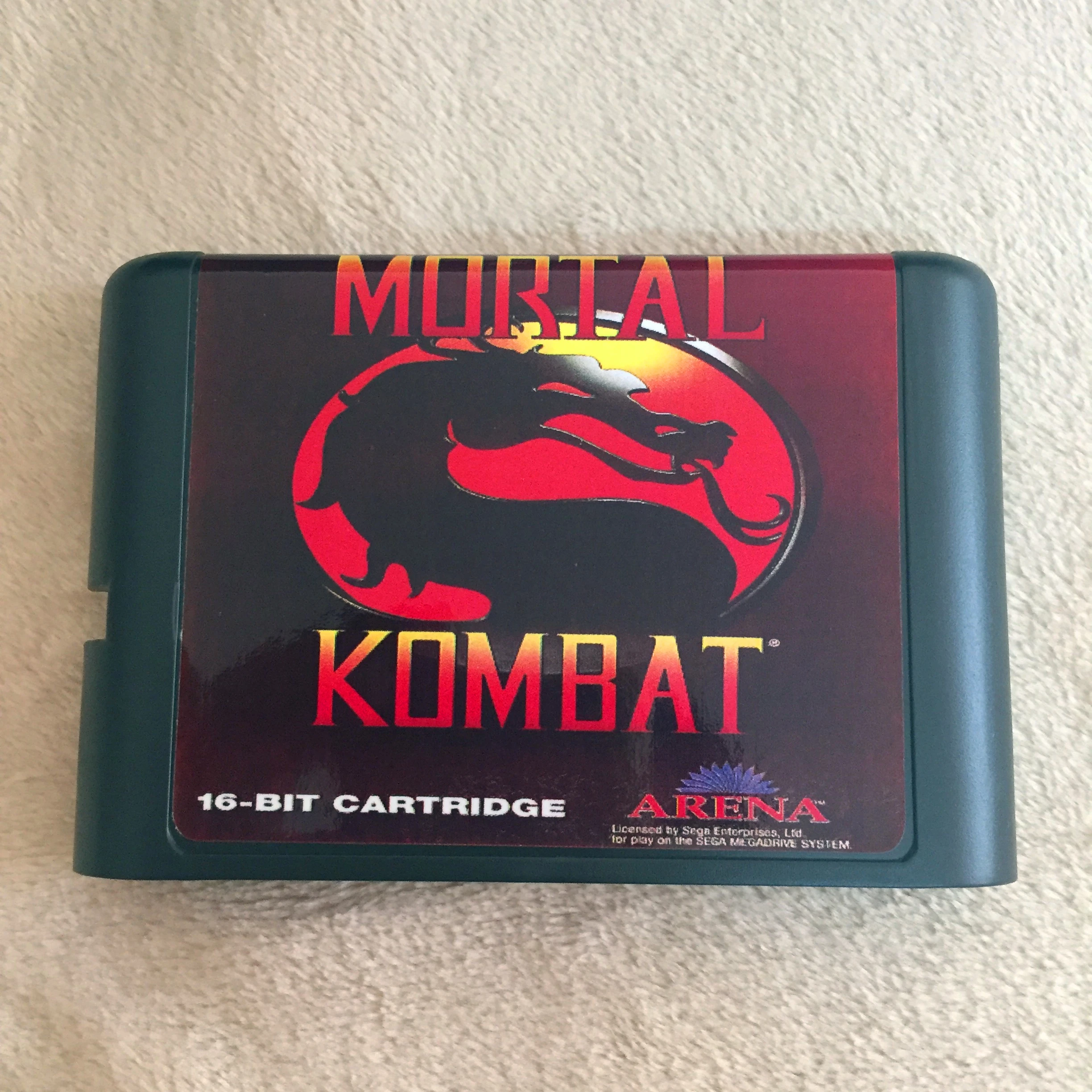 

Mortal Kombat 16 bit MD Game Card For Sega Mega Drive For Genesis