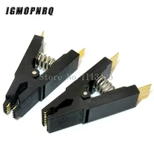 Программист тест ing Clip SOP8 SOP8 SOP SOIC 8 SOIC 16 SOIC8 SOIC16 SOIC8 DIP16 DIP 8 Pin DIP 16 Pin IC тестовый зажим без кабеля