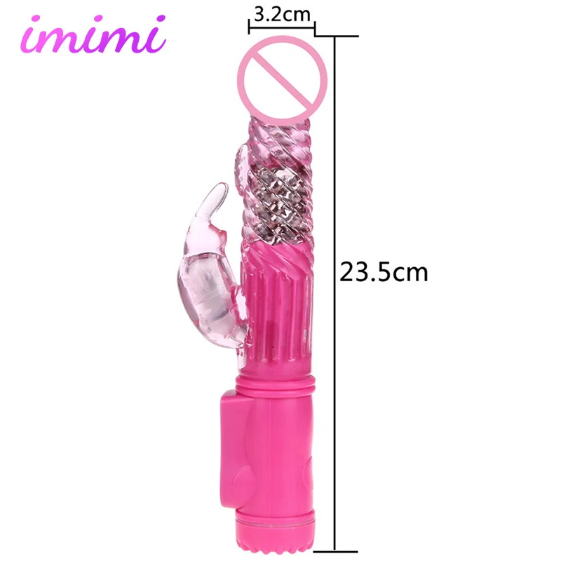 Rotation Female Pussy Massager Clit Stimulator G Spot Vagina Realistic Dildo Rabbit Vibrators Sex Toys for Women Masturbatings Rotation Female Pussy Massager Clit Stimulator G Spot Vagina Realistic Dildo Rabbit Vibrators Sex Toys for Women Masturbatings